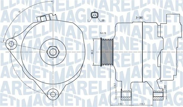 Alternator MAGNETI MARELLI 063731499010