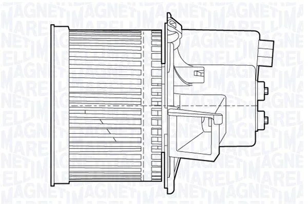 Vnútorný ventilátor MAGNETI MARELLI 069412652010