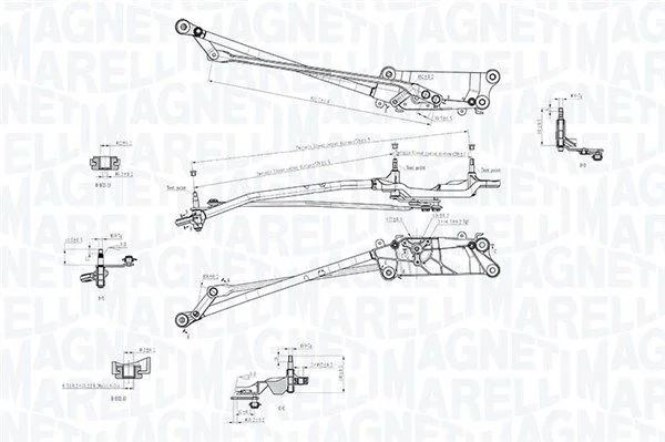 Spojka stieračov MAGNETI MARELLI 085570758010