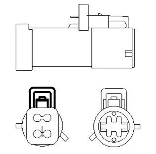 Lambda snímač MAGNETI MARELLI 466016355169