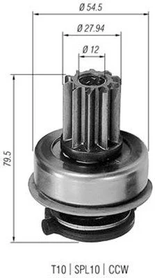 Pastorok, štartér MAGNETI MARELLI 940113020199