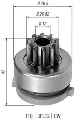 Pastorok, štartér MAGNETI MARELLI 940113020423